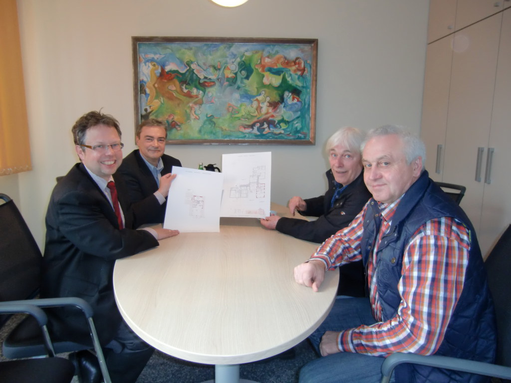 Vorstellung der neuen Pläne für die Kindergartenerweiterung in Lindwedel